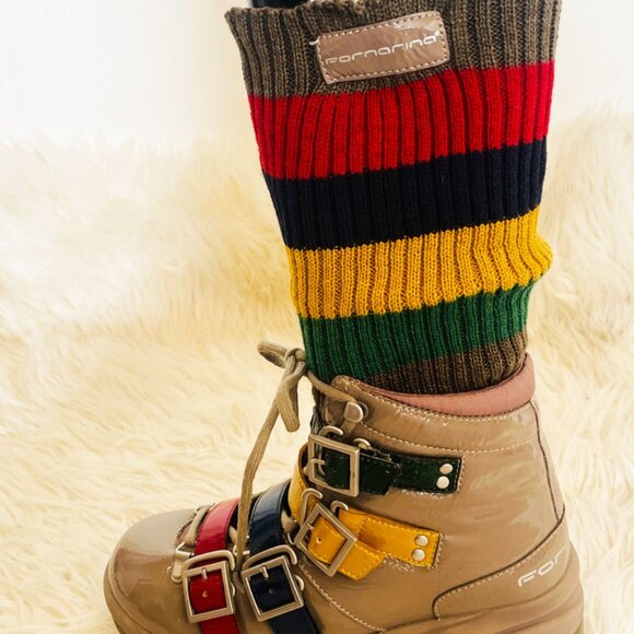 Fornarina Fashion Glam Apres Ski Platform Boot 6.5 - Picture 9 of 14